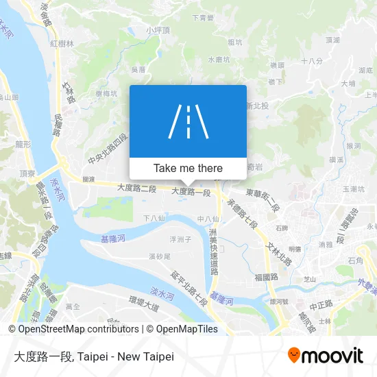 大度路一段地圖