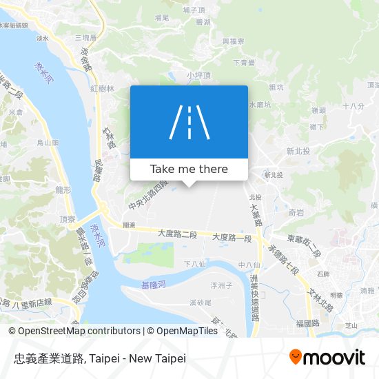 忠義產業道路 map