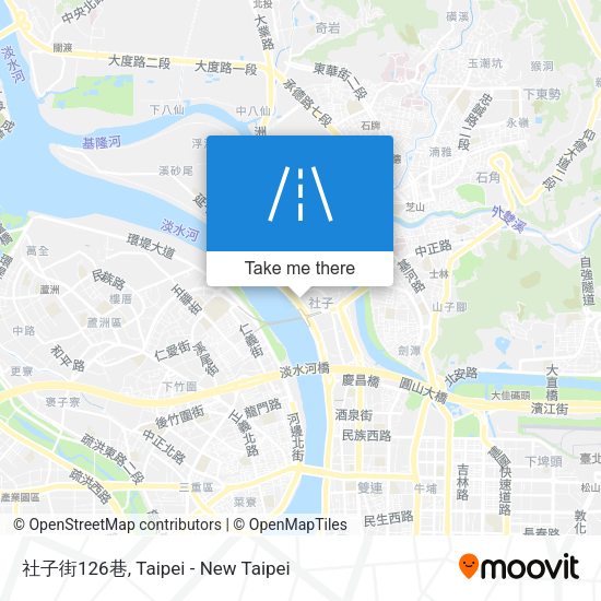社子街126巷 map