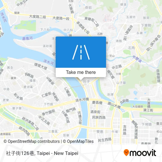 社子街126巷地圖