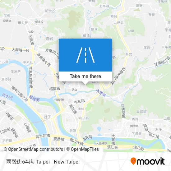 雨聲街64巷地圖