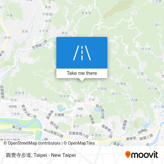 圓覺寺步道 map