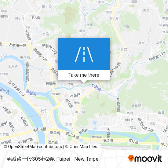 至誠路一段305巷2弄地圖