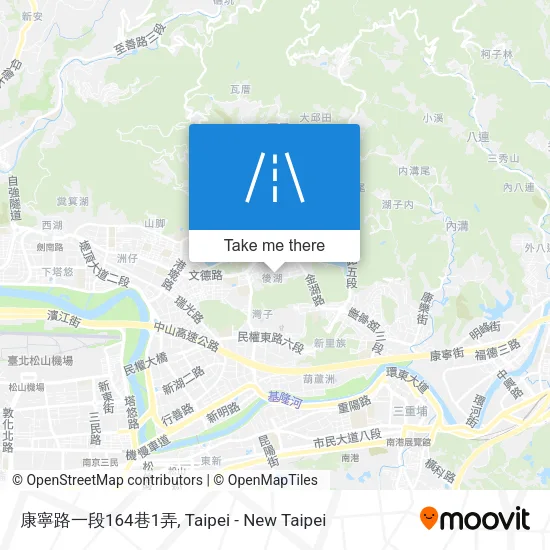 康寧路一段164巷1弄地圖