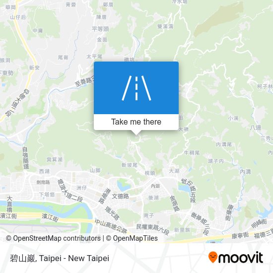 碧山巖 map