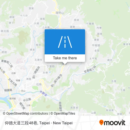 仰德大道三段48巷地圖