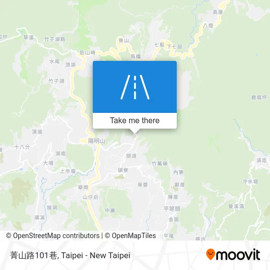 菁山路101巷 map
