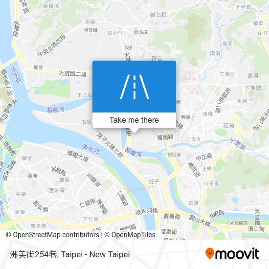 洲美街254巷 map