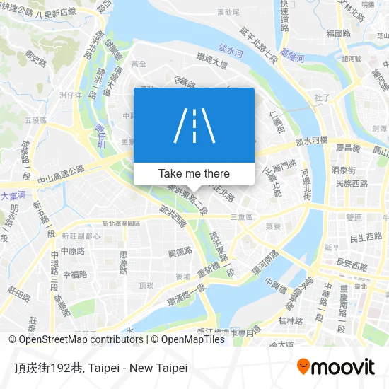 頂崁街192巷 map