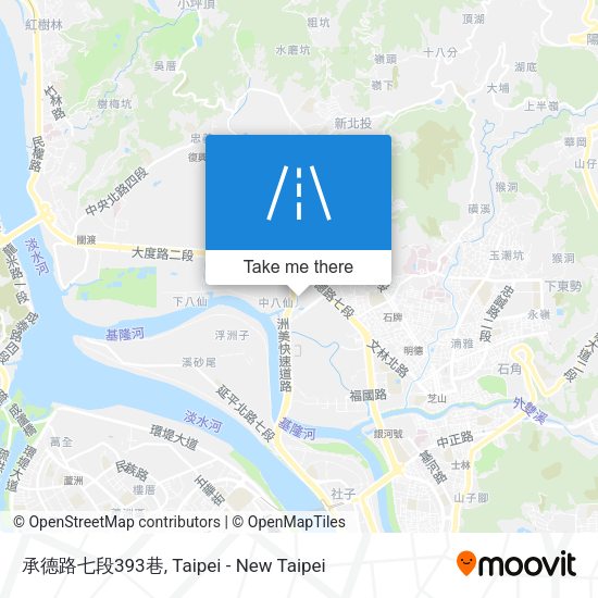 承德路七段393巷 map