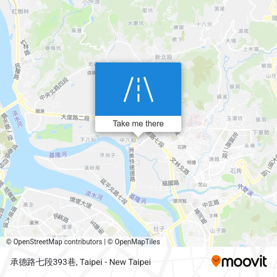 承德路七段393巷 map