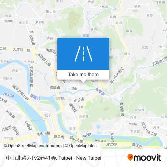 中山北路六段2巷41弄地圖
