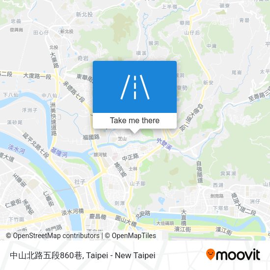 中山北路五段860巷 map