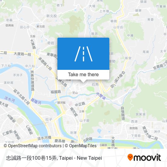 忠誠路一段100巷15弄 map