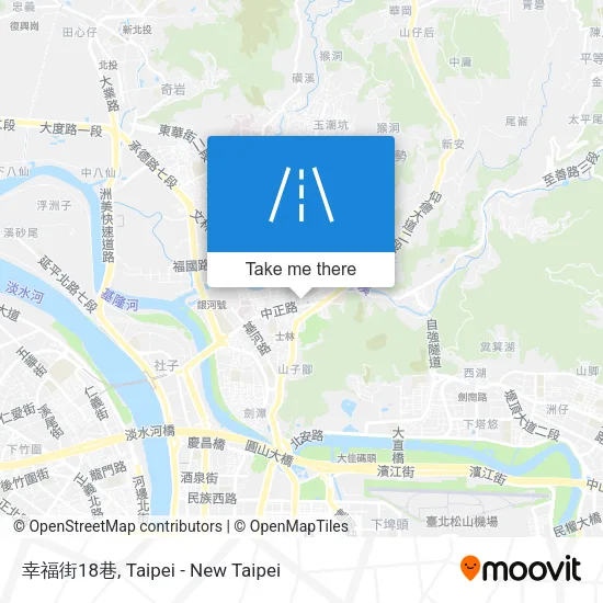 幸福街18巷地圖