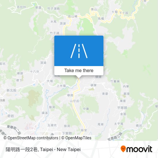 陽明路一段2巷 map