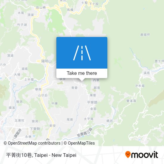 平菁街10巷地圖