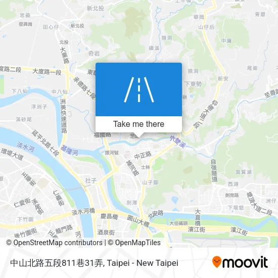 中山北路五段811巷31弄地圖