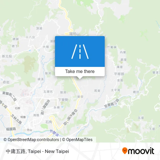 中庸五路 map