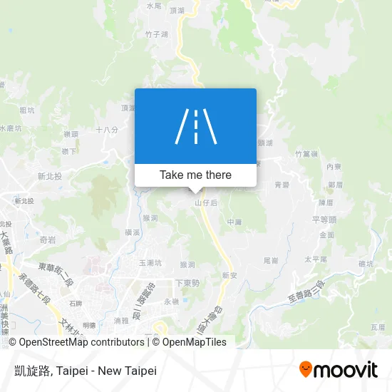 凱旋路 map