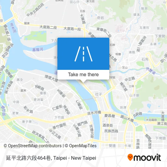 延平北路六段464巷 map