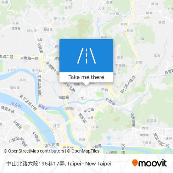 中山北路六段195巷17弄 map