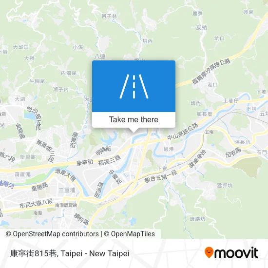 康寧街815巷 map