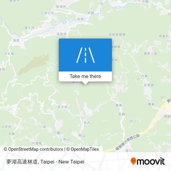 夢湖高速林道 map