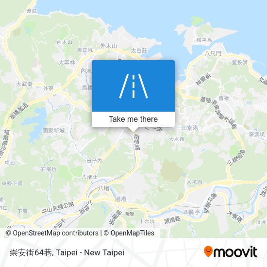 崇安街64巷地圖