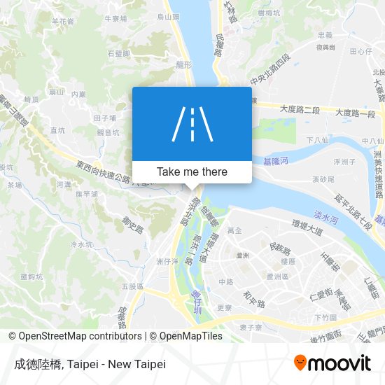 成德陸橋 map