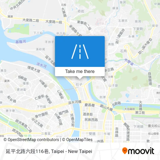 延平北路六段116巷 map