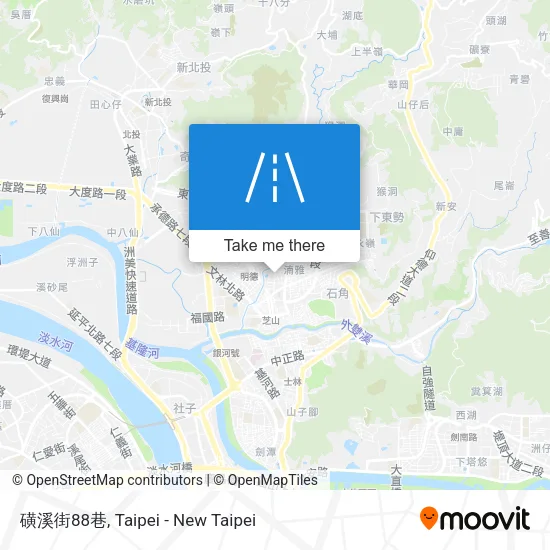 磺溪街88巷 map