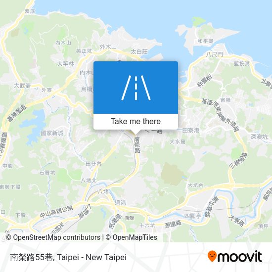 南榮路55巷 map