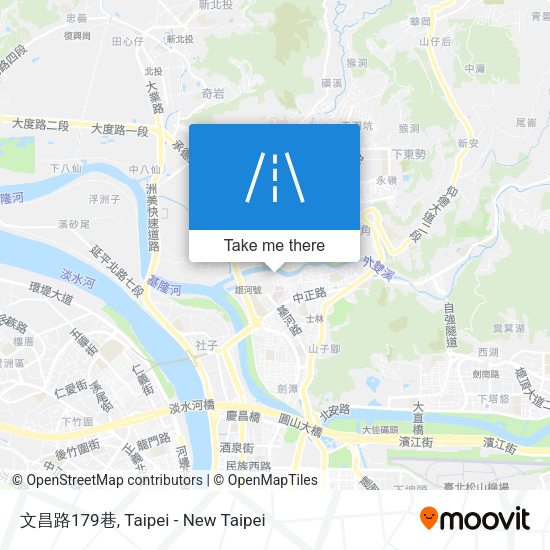 文昌路179巷地圖