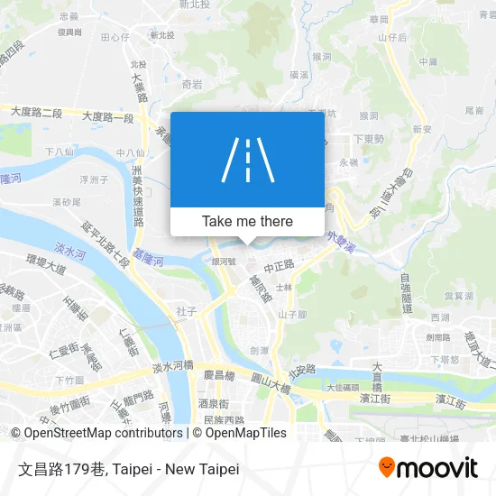 文昌路179巷地圖