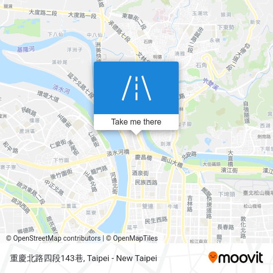 重慶北路四段143巷 map