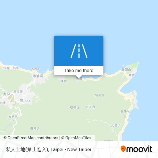 私人土地(禁止進入) map