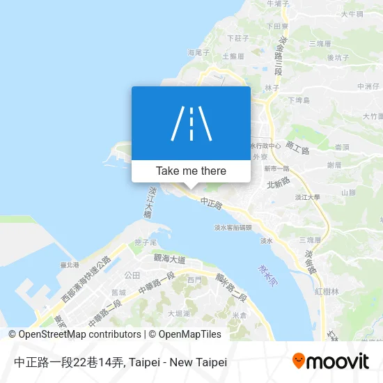 中正路一段22巷14弄地圖