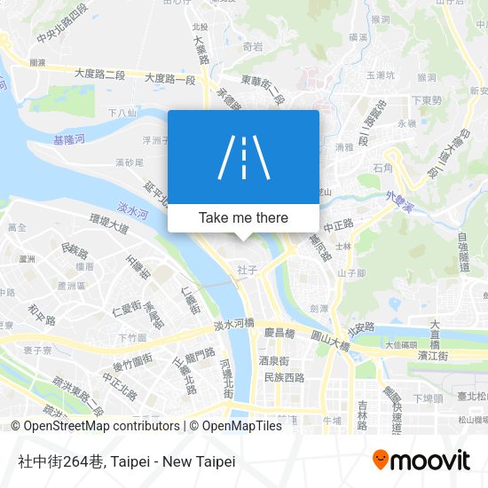 社中街264巷地圖