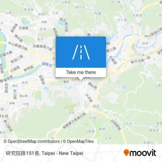 研究院路151巷 map