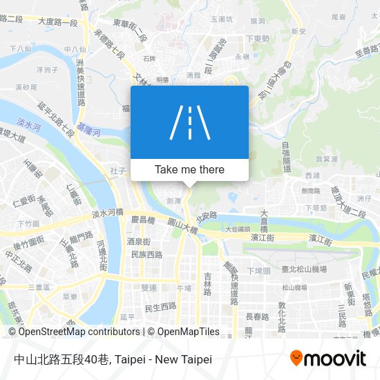 中山北路五段40巷 map