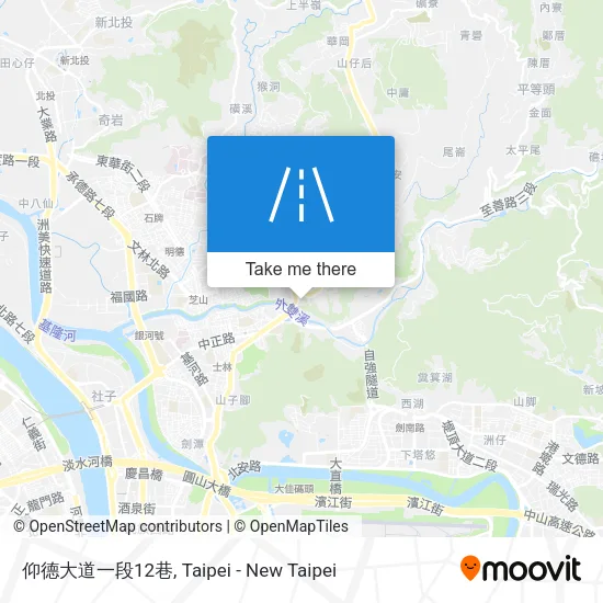 仰德大道一段12巷地圖