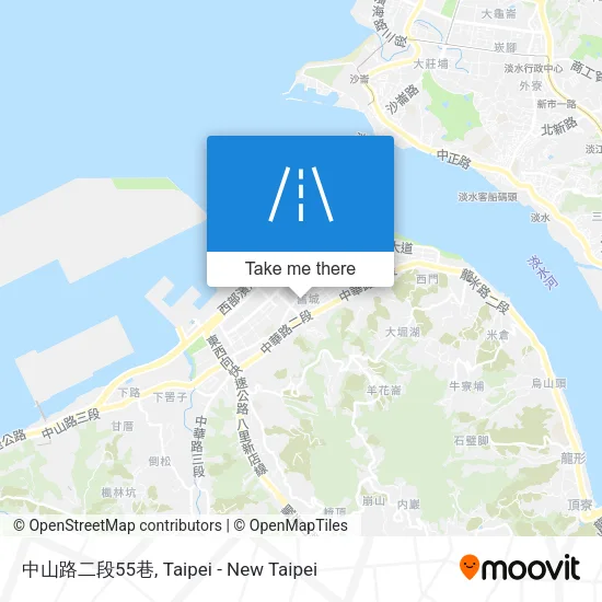 中山路二段55巷 map