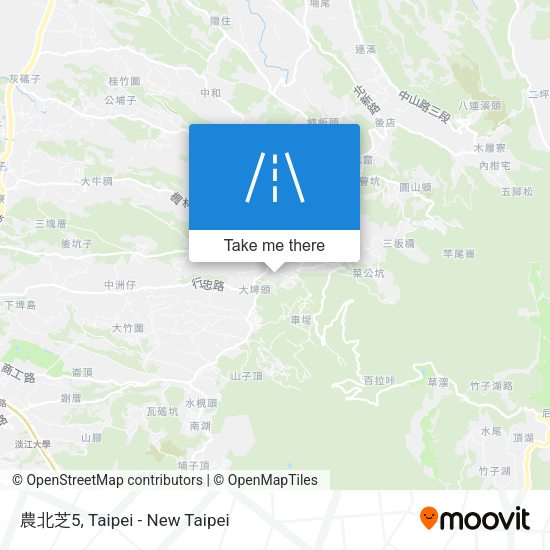 農北芝5 map