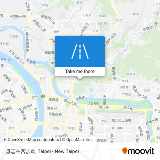 毋忘在莒步道 map