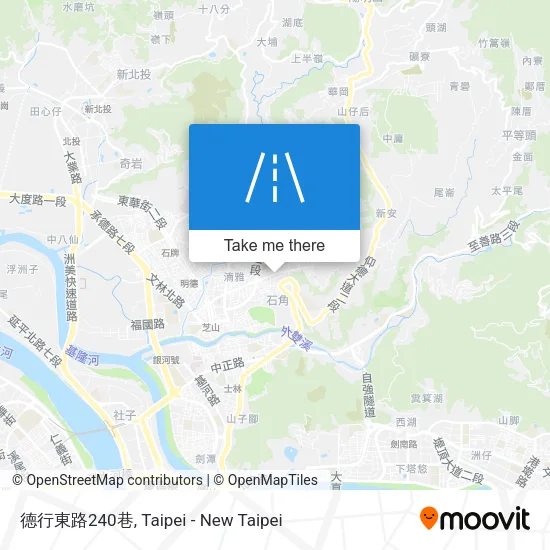 德行東路240巷地圖