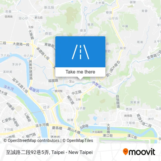 至誠路二段92巷5弄地圖