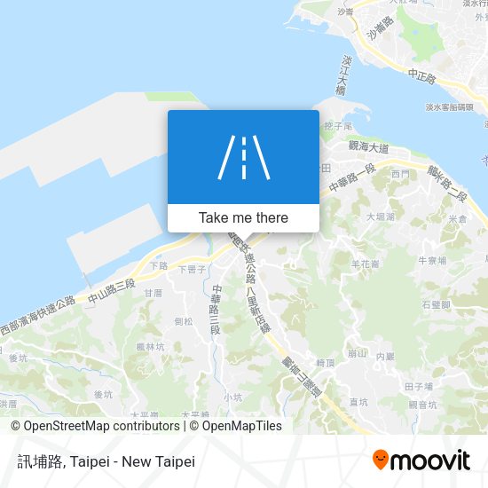 訊埔路 map