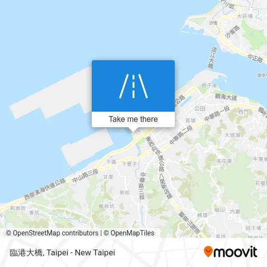 臨港大橋 map