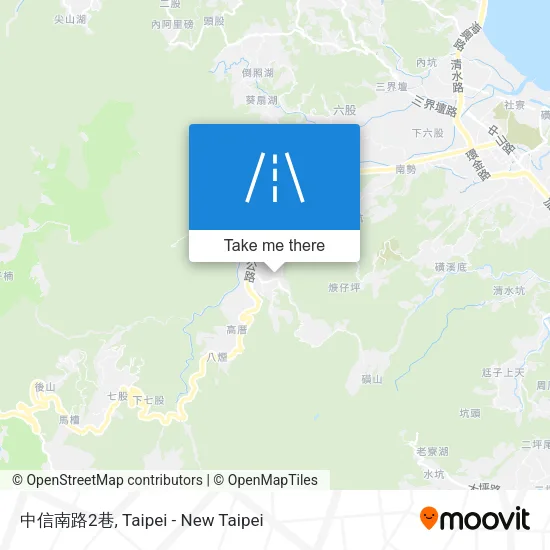 中信南路2巷地圖
